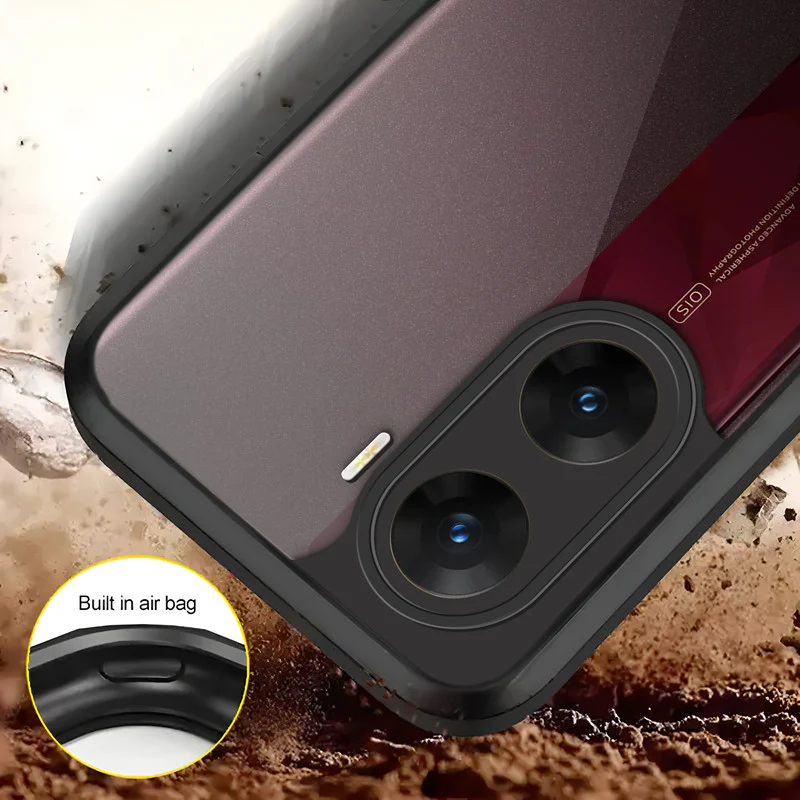 Transparent Case with Silicone Frame Back Cover for Vivo V29e 5G - Image 5