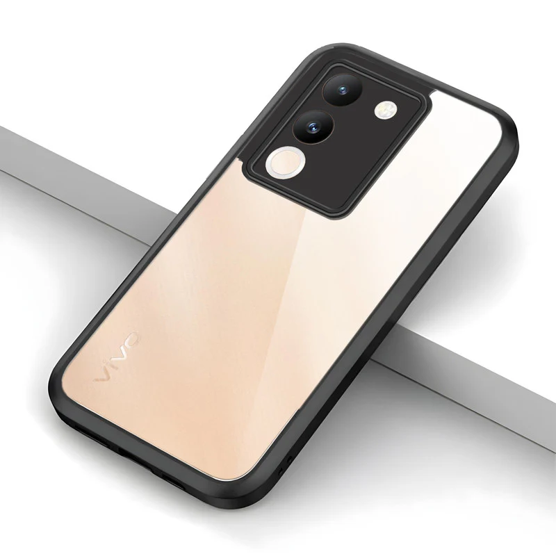 Transparent Case with Silicone Frame Back Cover for Vivo Y200 5G - Image 6