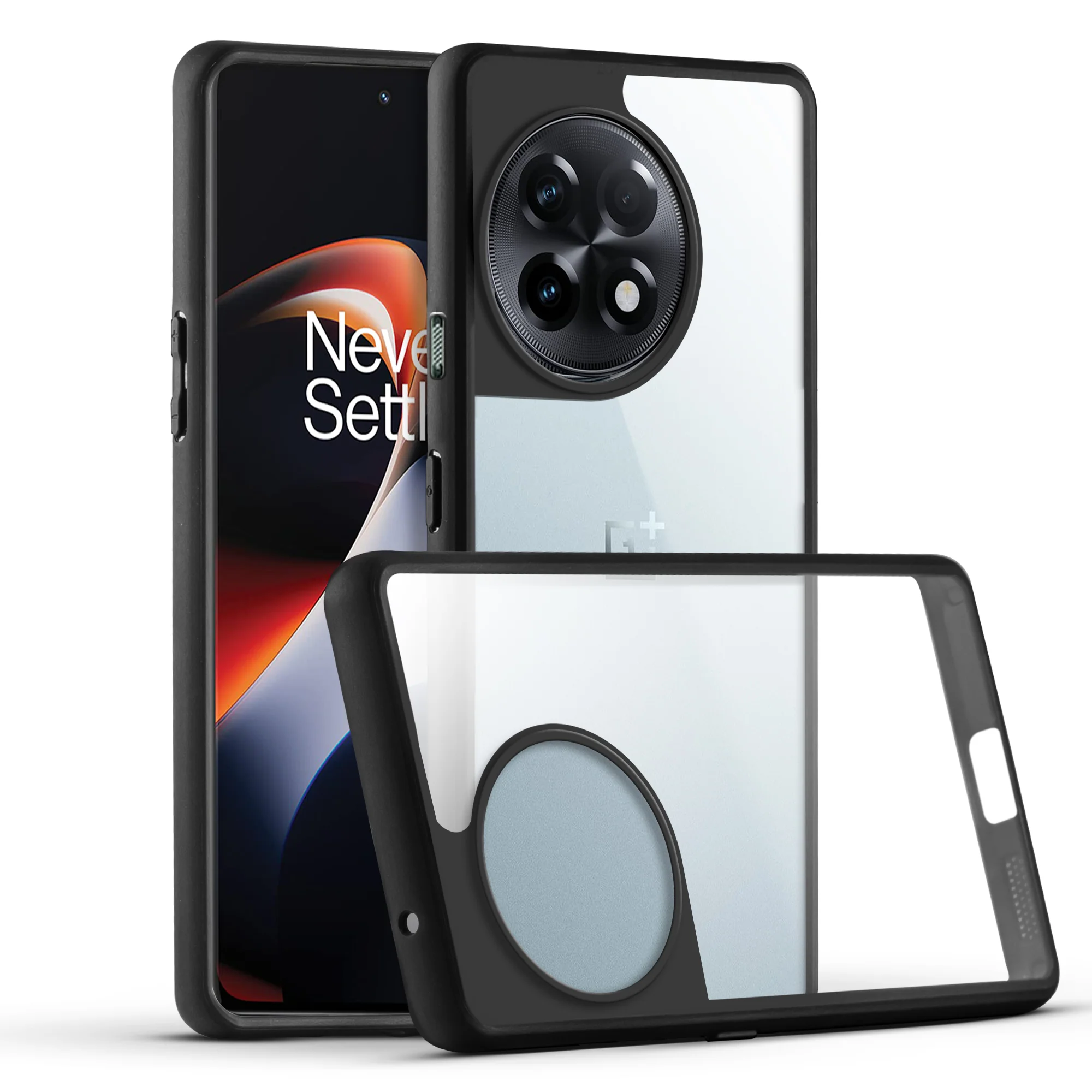 Soft Frame Clear Case For OnePlus 11R 5G - Image 3