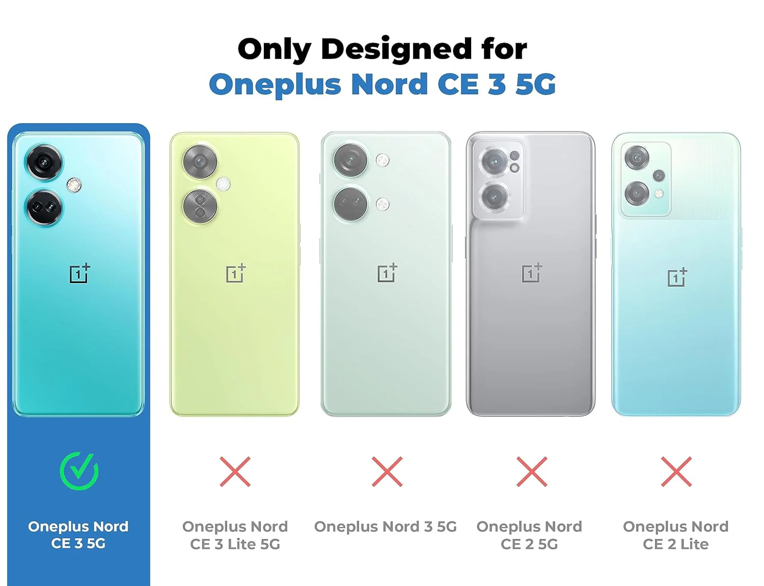 Transparent Silicone TPU Back Cover for OnePlus Nord CE 3 5G - Image 3