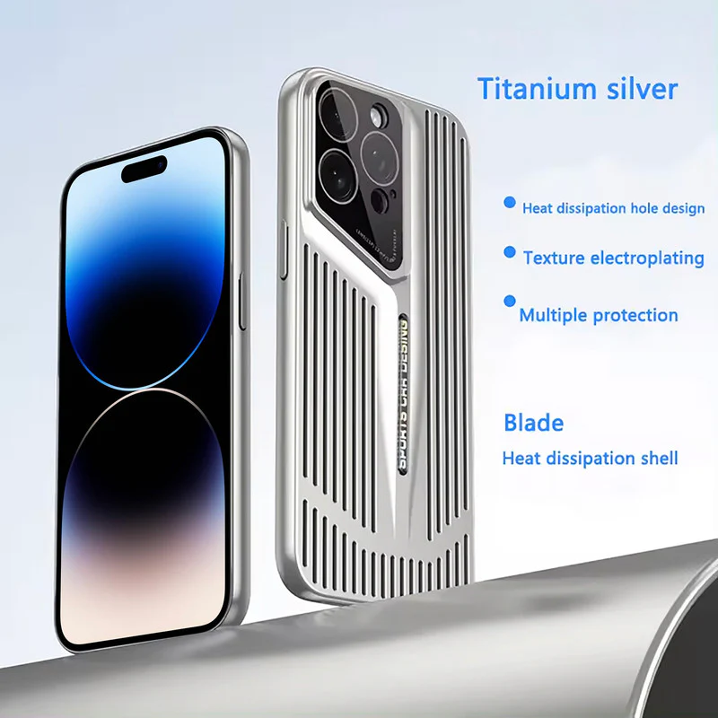 Ultimate Blade Cooling Case Back Case For Apple iPhone 14 Pro - Image 16