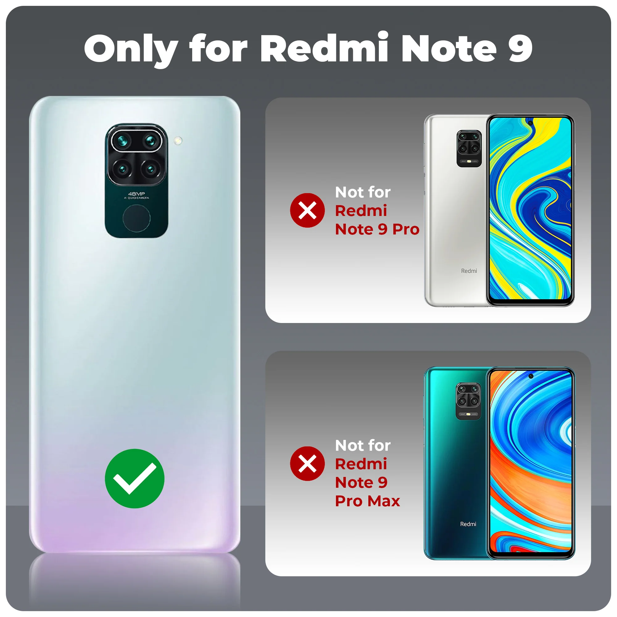 Ultra Rugged Armor Case with Rotating Ring Holder Back Case For Redmi Note 9 - Image 14