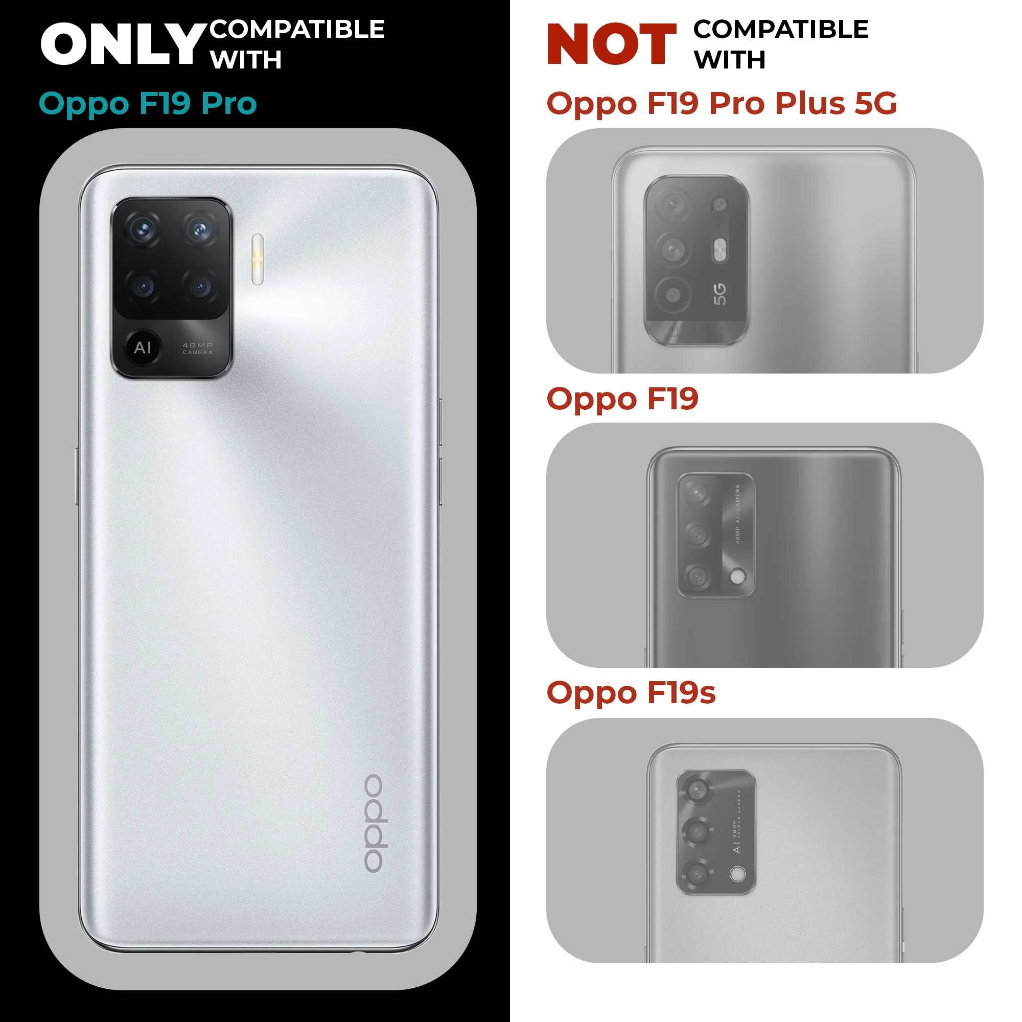 Ultra Rugged Armor Case with Rotating Ring Holder & Shutter Camera Protection Back Case For Oppo F19 Pro 5G - Image 20