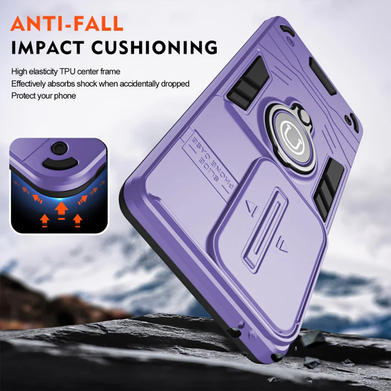 Ultra Rugged Case with Rotating Ring Holder Back Case For Realme C30s - Image 17