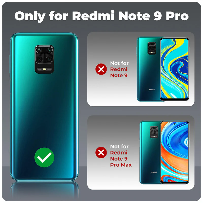 Ultra Rugged Case with Rotating Ring Holder Back Case For Redmi Note 9 Pro - Image 32