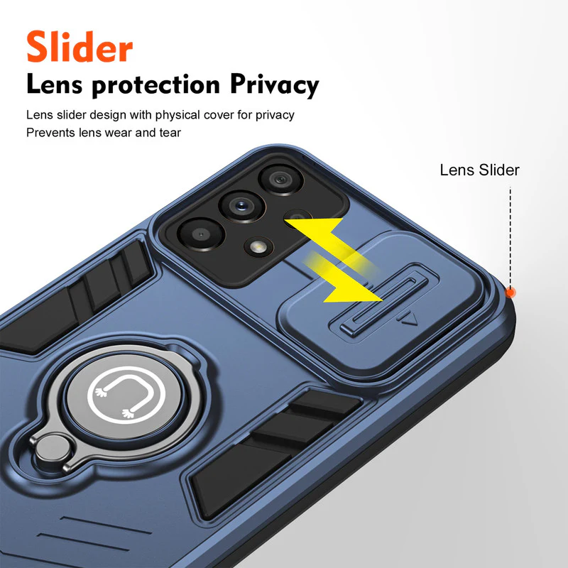 Ultra Rugged Case with Rotating Ring Holder Back Case For Samsung A53 5G - Image 28