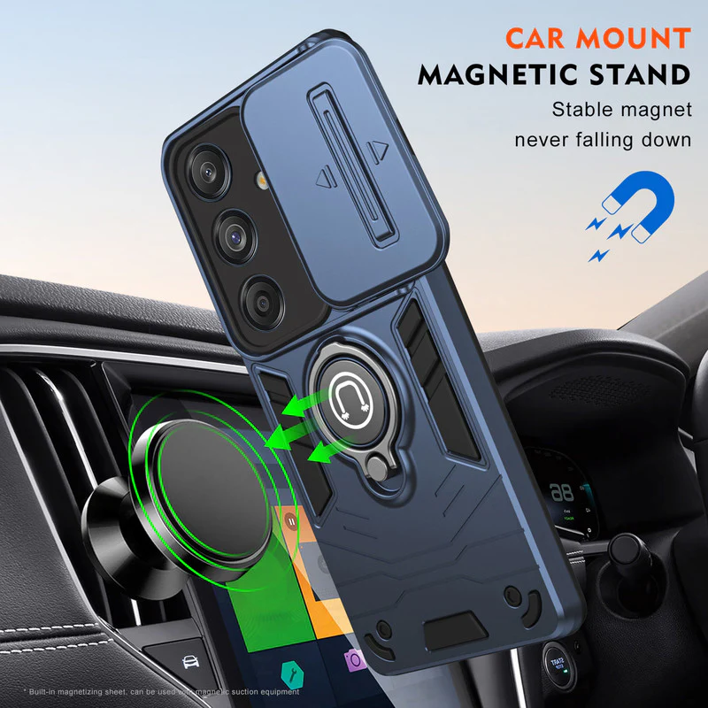 Ultra Rugged Case with Rotating Ring Holder Back Case For Samsung M55 5G - Image 30