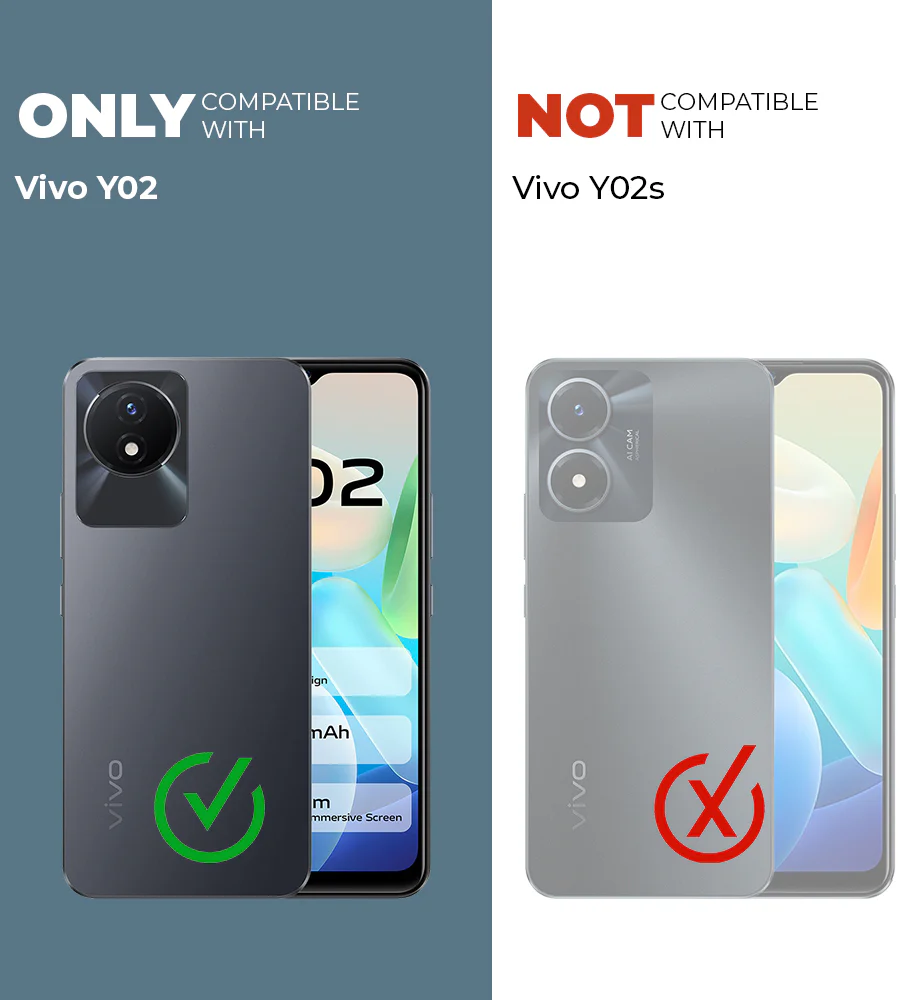 Ultra Rugged Case with Rotating Ring Holder Back Case For Vivo Y02 - Image 2