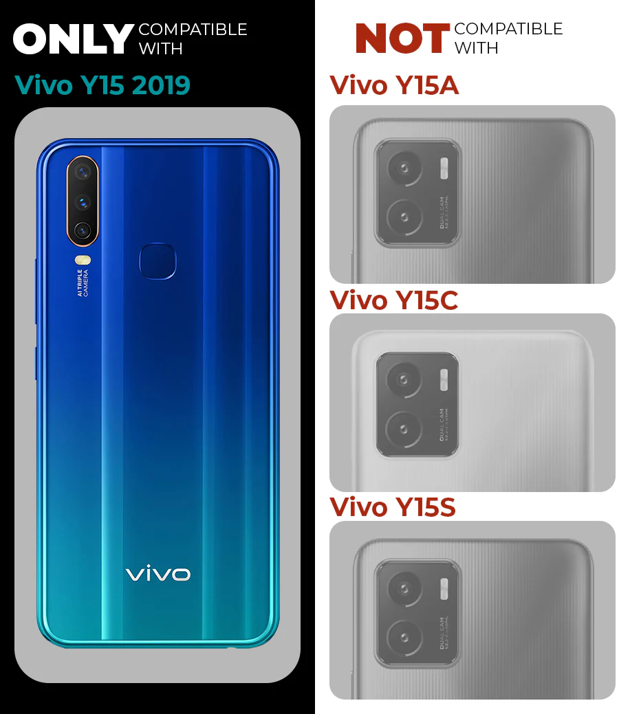 Ultra Rugged Case with Rotating Ring Holder Back Case For Vivo Y15 - Image 8