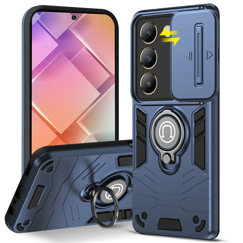 Ultra Rugged Case with Rotating Ring Holder Back Case For Vivo Y200e 5G - Image 13