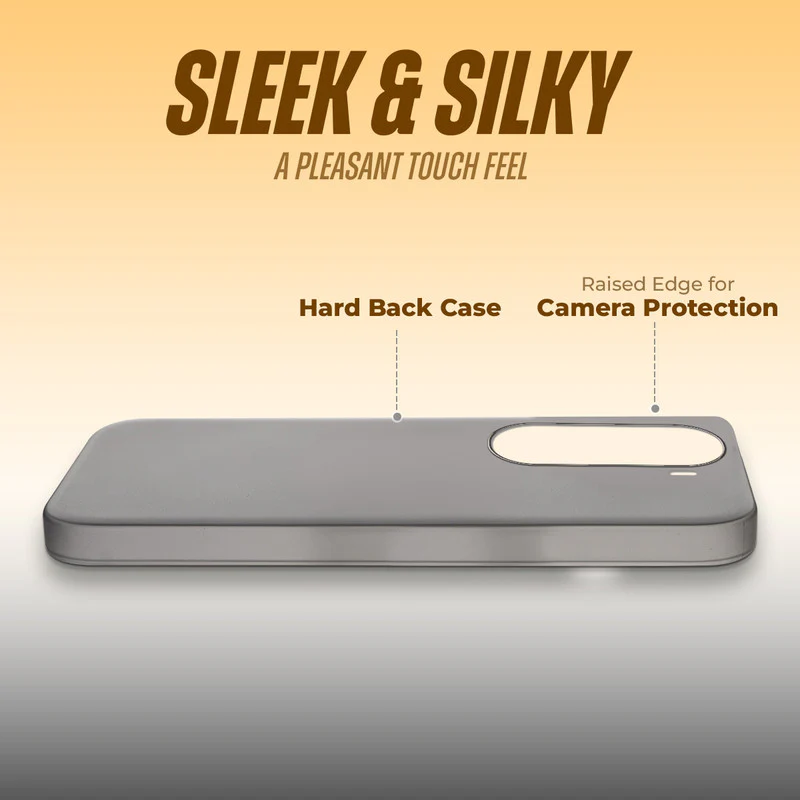 Ultra-Thin Frosted Hard Case for iQOO Z9s 5G