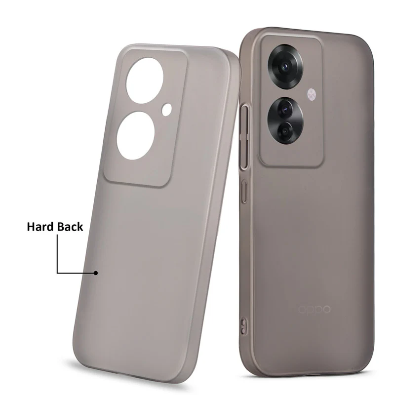 Ultra-Thin Frosted Hard Case for Oppo F25 Pro 5G - Image 3