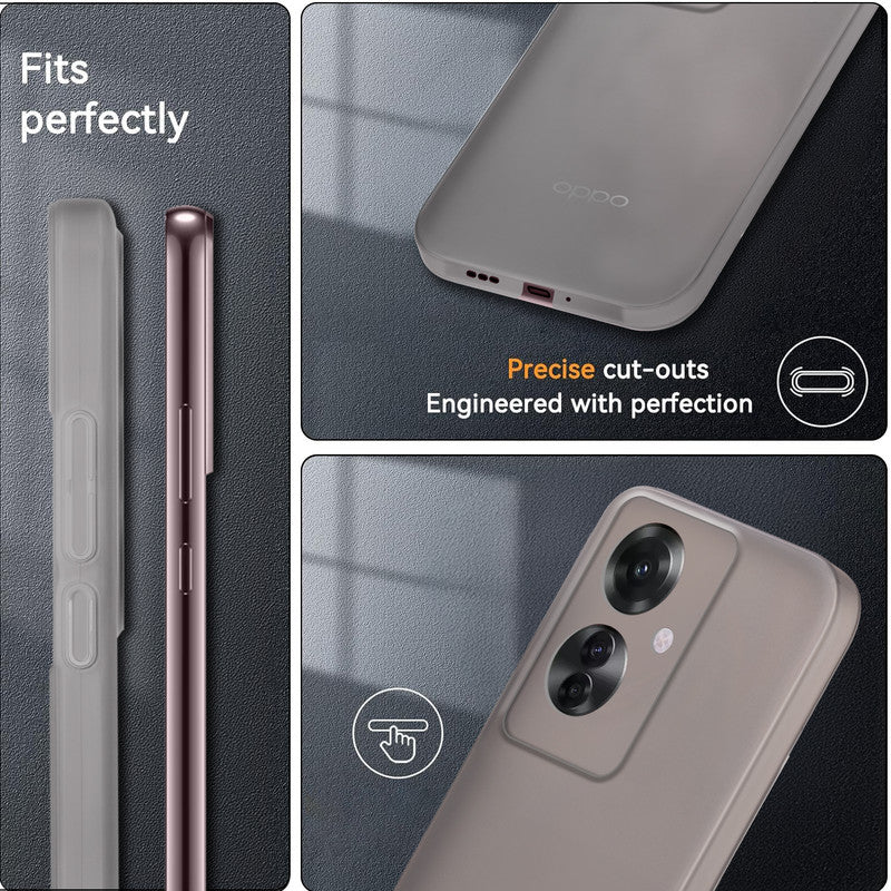 Ultra-Thin Frosted Hard Case for Oppo F25 Pro 5G - Image 7