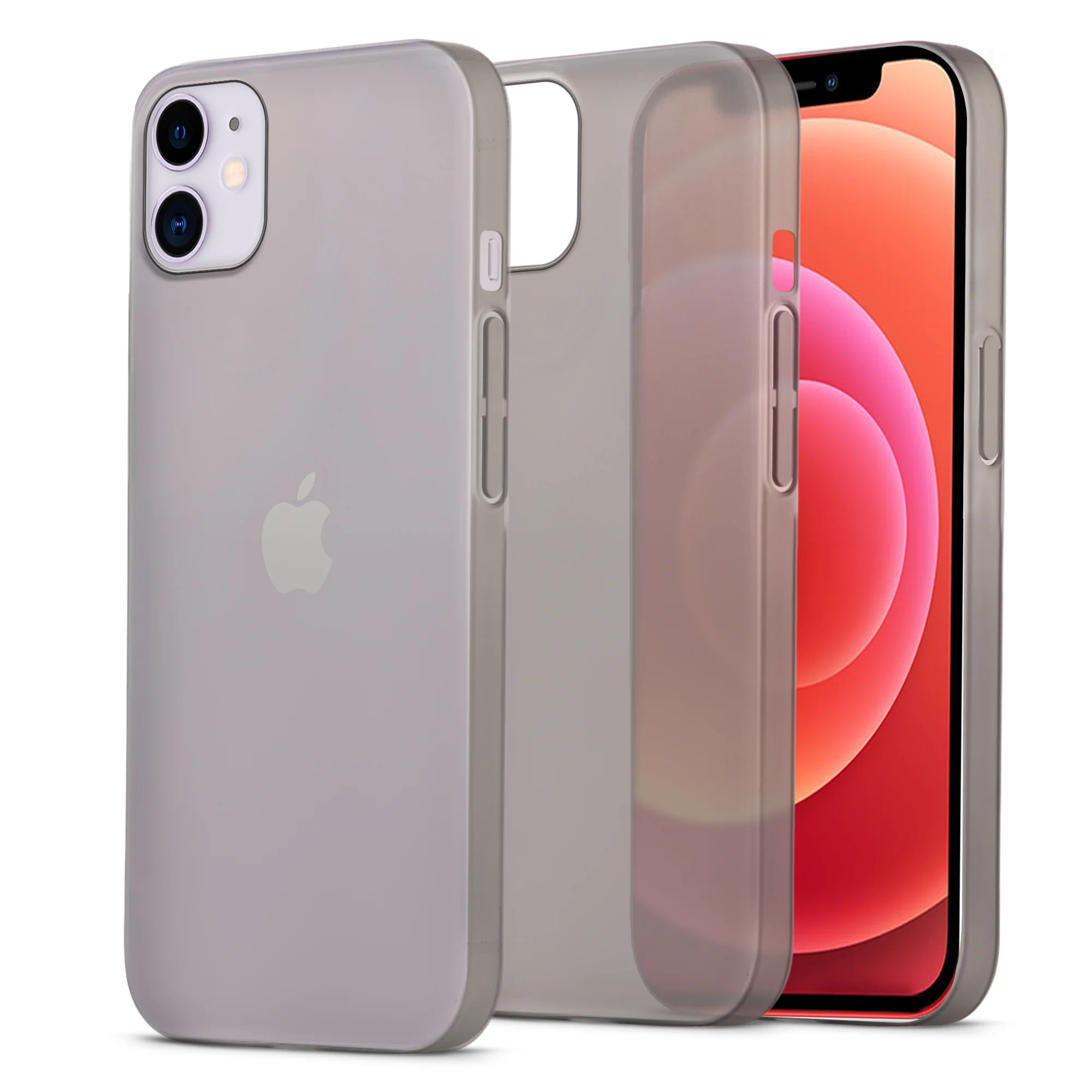 Ultra-Thin Frosted Hard Case for Apple iPhone 12 - Image 3