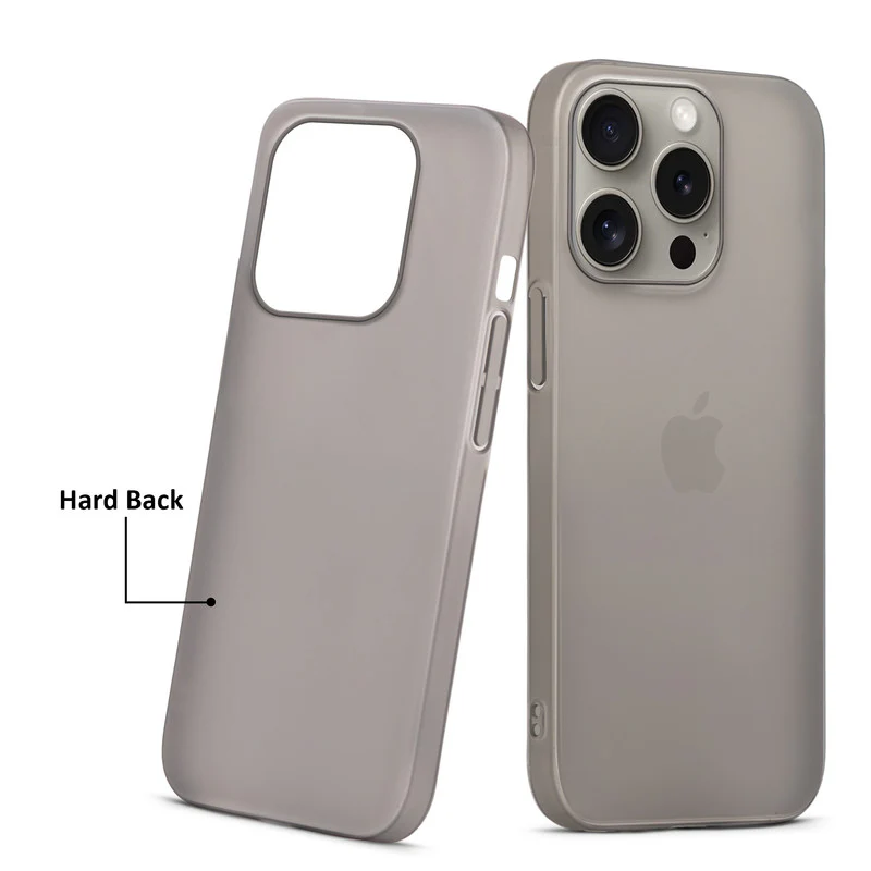 Ultra-Thin Frosted Hard Case for Apple iPhone 13 Pro - Image 4