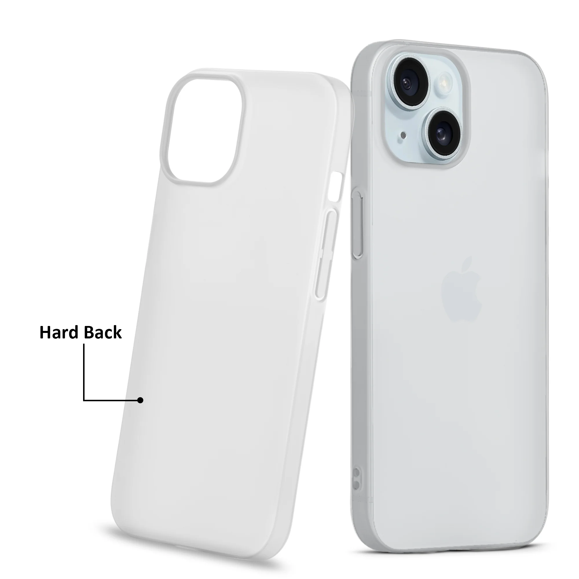 Ultra-Thin Frosted Hard Case for Apple iPhone 15 - Image 11