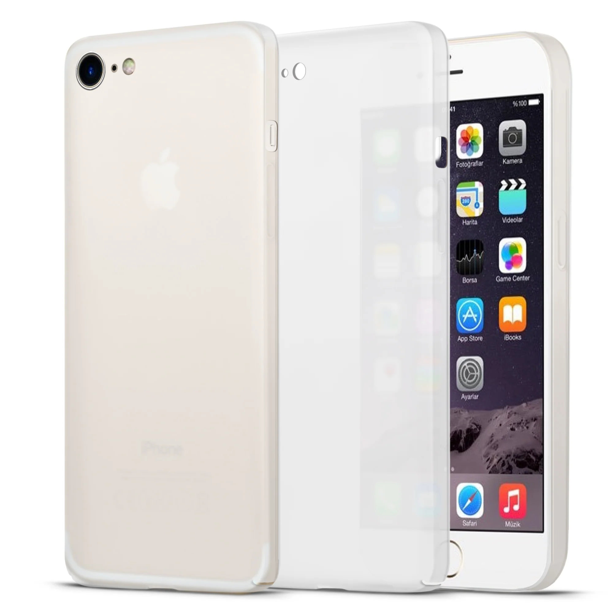 Ultra-Thin Frosted Hard Case for Apple iPhone 7 - Image 10