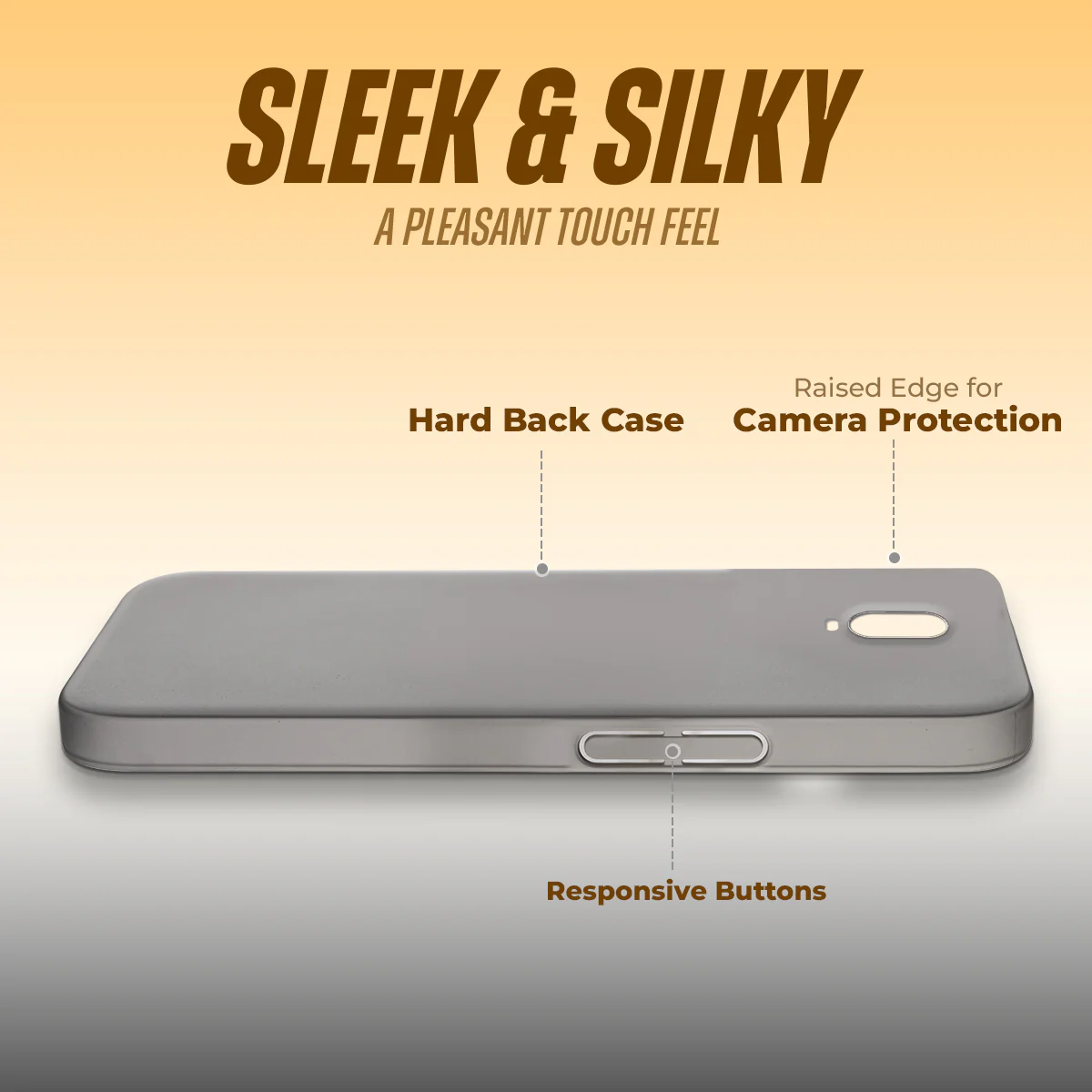 Ultra-Thin Frosted Hard Case for OnePlus 6T