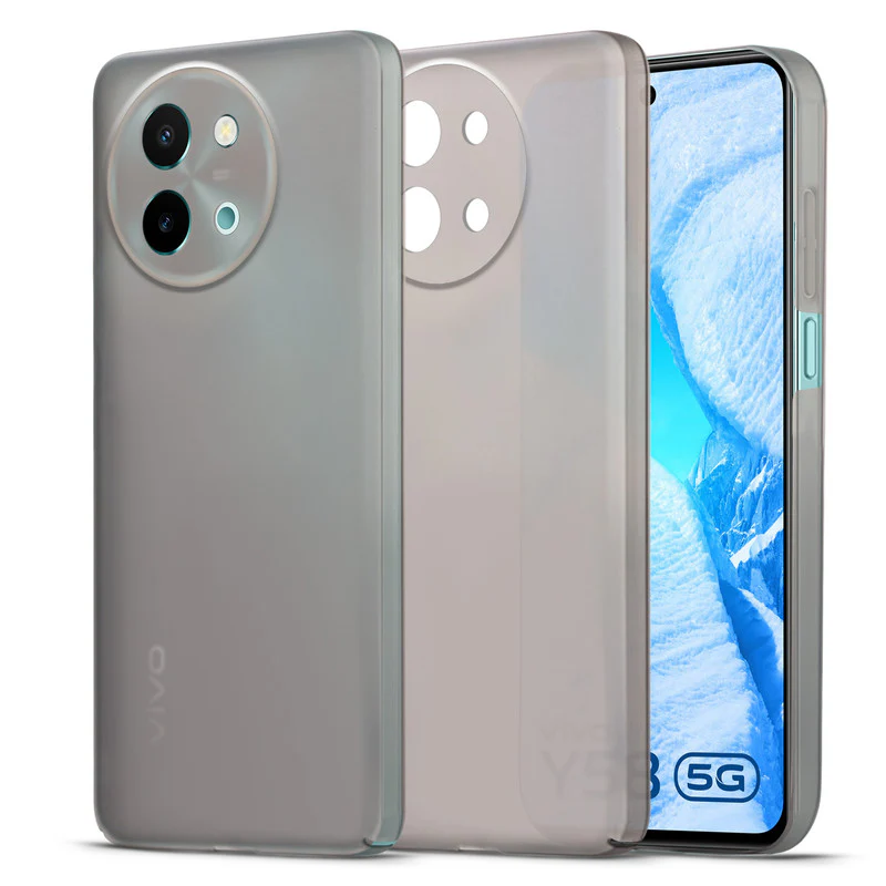 Ultra-Thin Frosted Hard Case for Vivo Y58 5G - Image 3