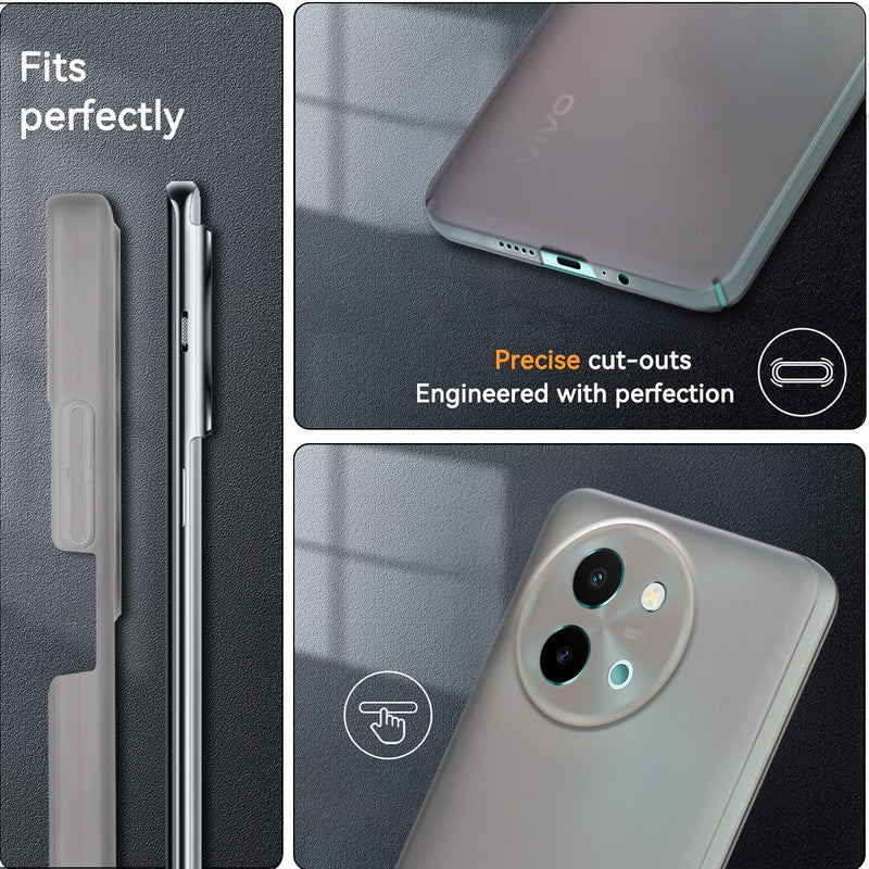 Ultra-Thin Frosted Hard Case for Vivo Y58 5G - Image 7