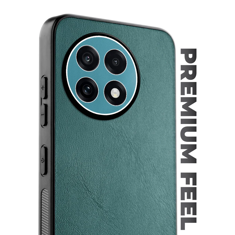 Unimore Leather Hard Case with Shiny Camera Protection For OnePlus 13R 5G - Image 10