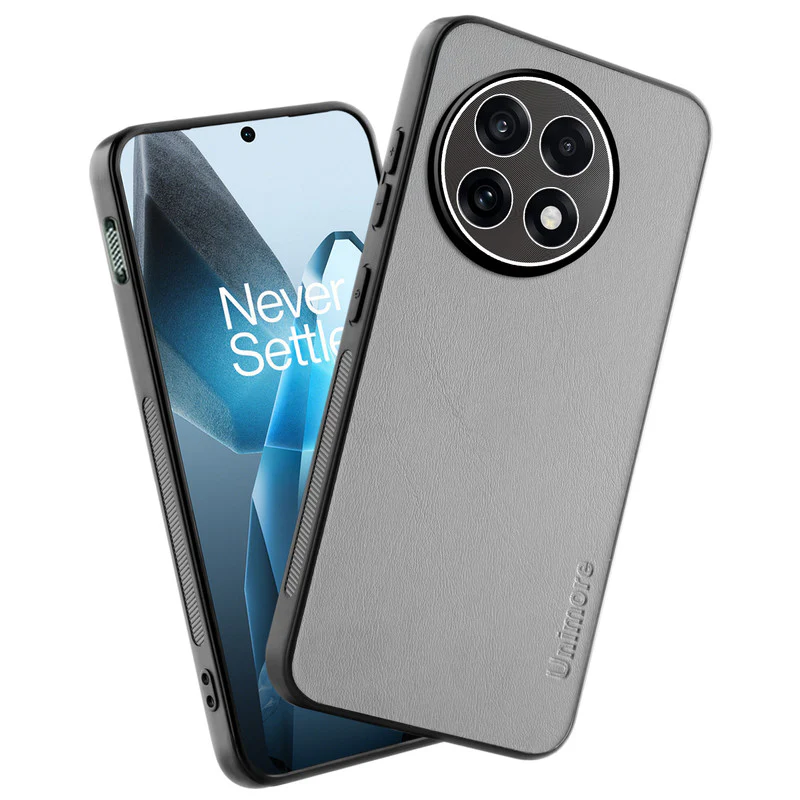 Unimore Leather Hard Case with Shiny Camera Protection For OnePlus 13R 5G - Image 13