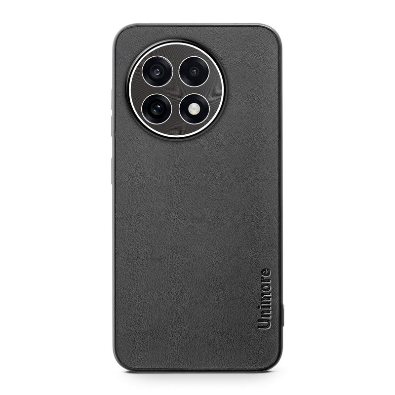 Unimore Leather Hard Case with Shiny Camera Protection For OnePlus 13R 5G - Image 5