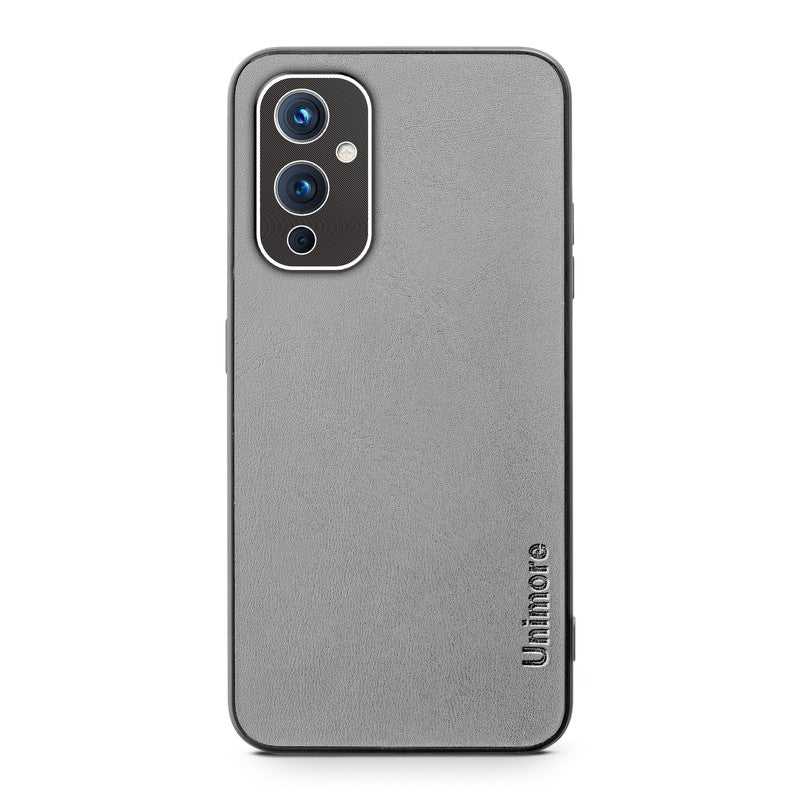 Unimore Leather Hard Case with Shiny Camera Protection For OnePlus 9 5G - Image 17