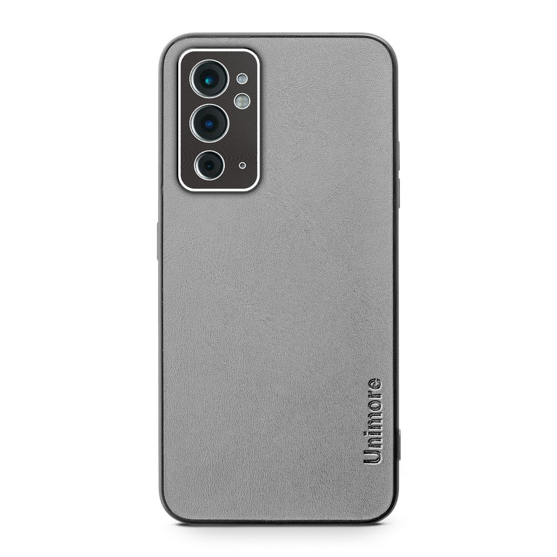 Unimore Leather Hard Case with Shiny Camera Protection For OnePlus 9RT - Image 17