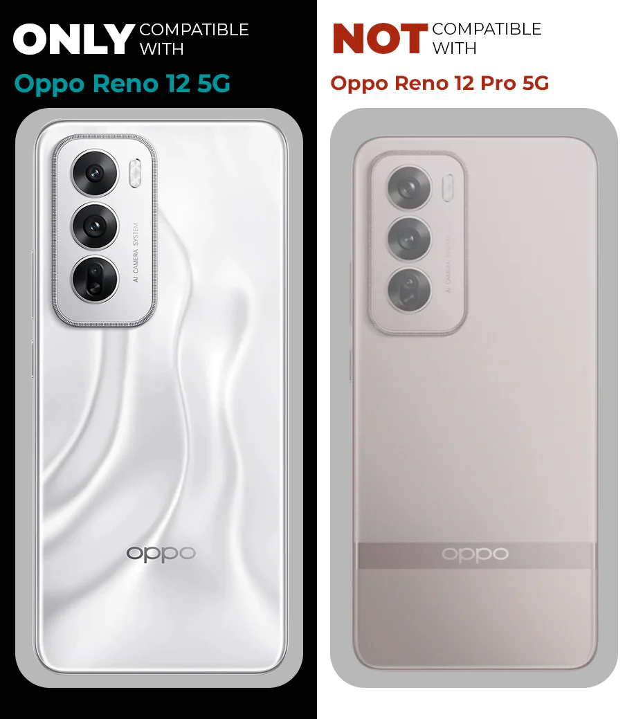 Unimore Leather Hard Case with Shiny Camera Protection For Oppo Reno 12 5G - Image 14