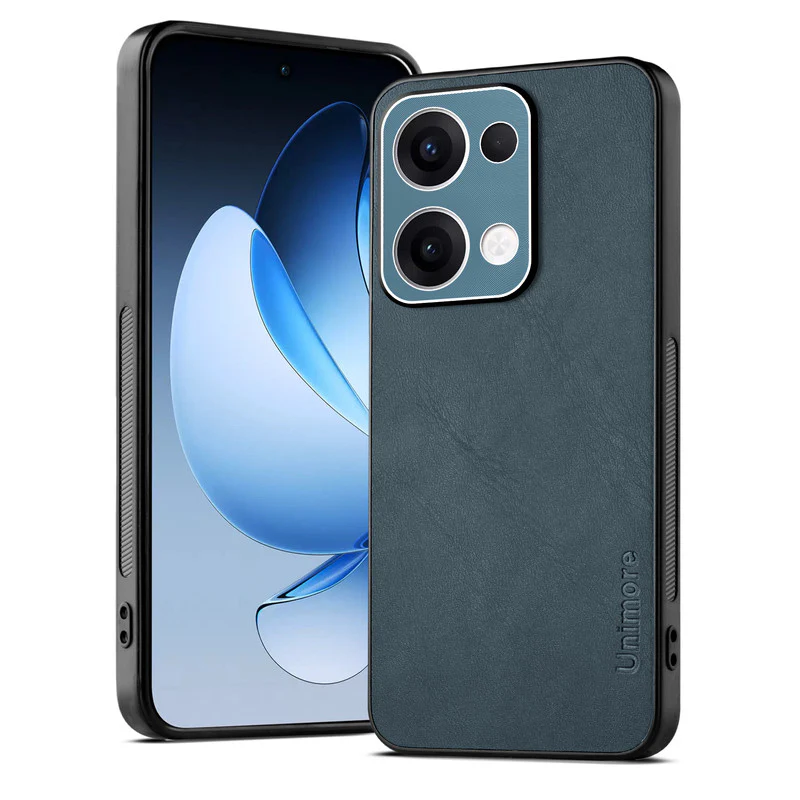 Unimore Leather Hard Case with Shiny Camera Protection For Oppo Reno 13 5G - Image 21