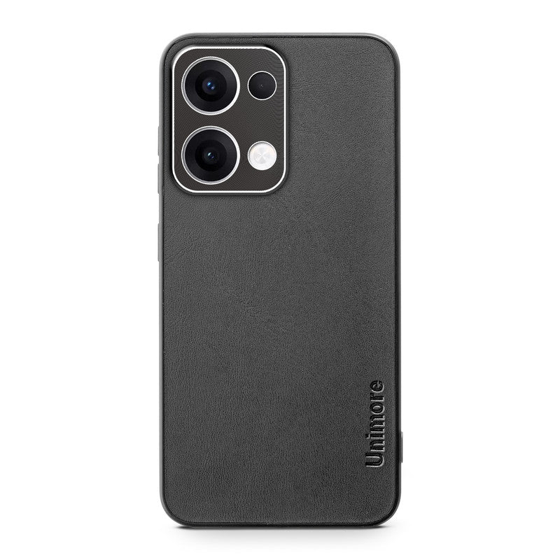 Unimore Leather Hard Case with Shiny Camera Protection For Oppo Reno 13 5G - Image 5