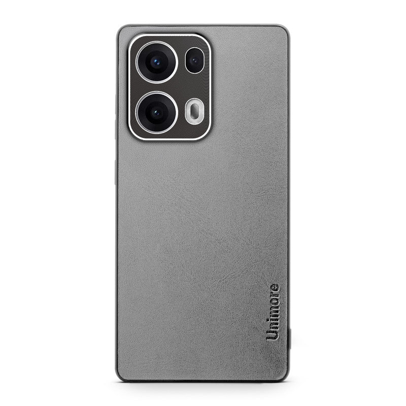 Unimore Leather Hard Case with Shiny Camera Protection For Oppo Reno 13 Pro 5G - Image 17