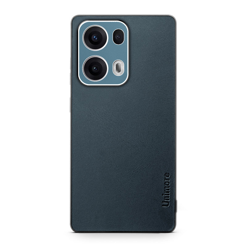 Unimore Leather Hard Case with Shiny Camera Protection For Oppo Reno 13 Pro 5G - Image 23