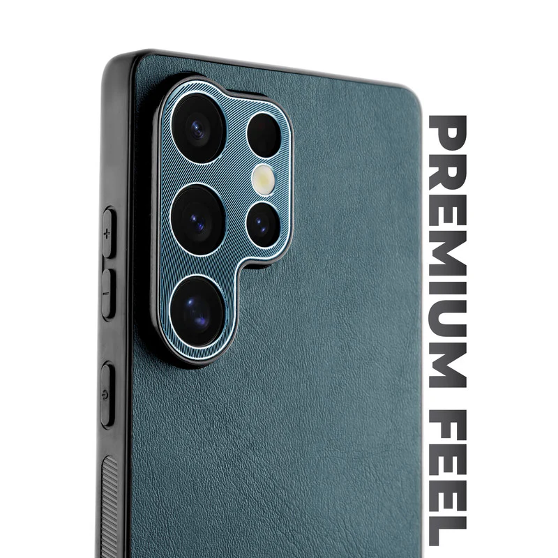 Unimore Leather Hard Case with Shiny Camera Protection For Samsung S25 Ultra 5G - Image 16