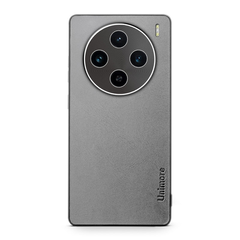 Unimore Leather Hard Case with Shiny Camera Protection For Vivo X100 5G - Image 17