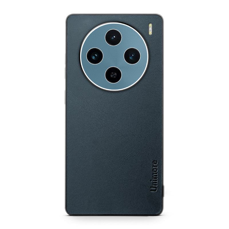 Unimore Leather Hard Case with Shiny Camera Protection For Vivo X100 5G - Image 23