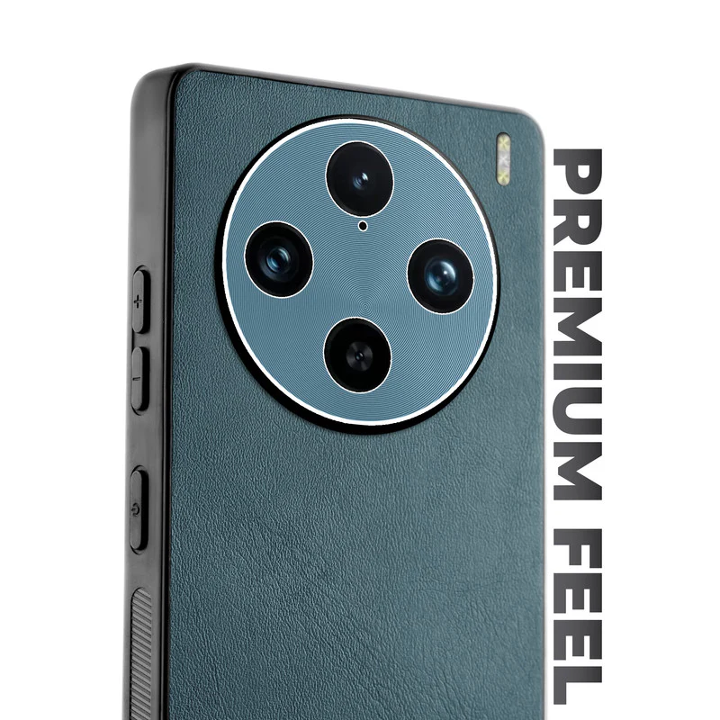 Unimore Leather Hard Case with Shiny Camera Protection For Vivo X100 Pro 5G - Image 22