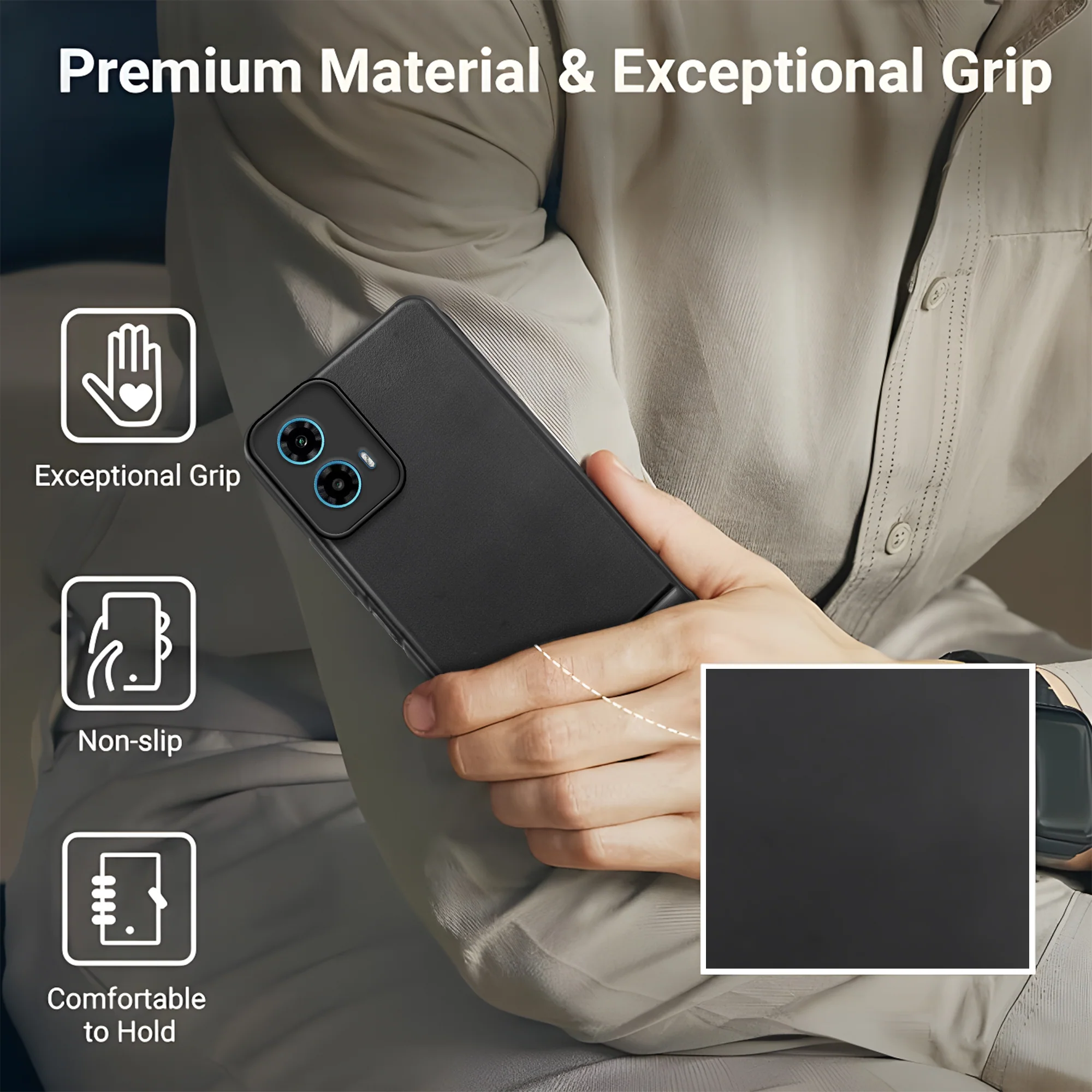 Unique Design Silicon Back Cover case For Motorola G34 5G - Image 7