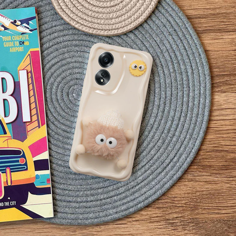 Wave Cute 3D Cartoon Back Cover Case for Oppo A58 4G - Image 8