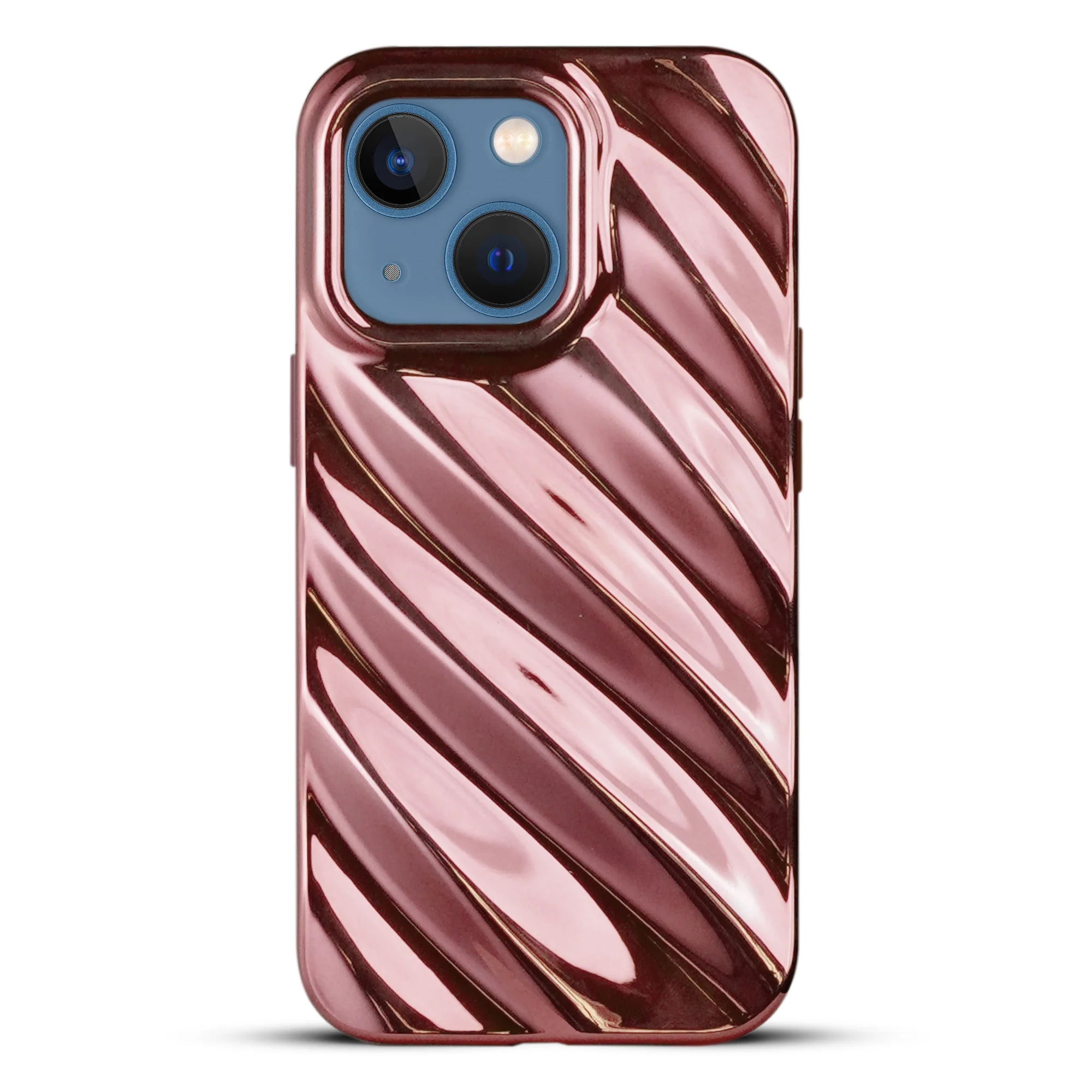 Wave Shiny Back Case for Apple iPhone 13 - Image 10
