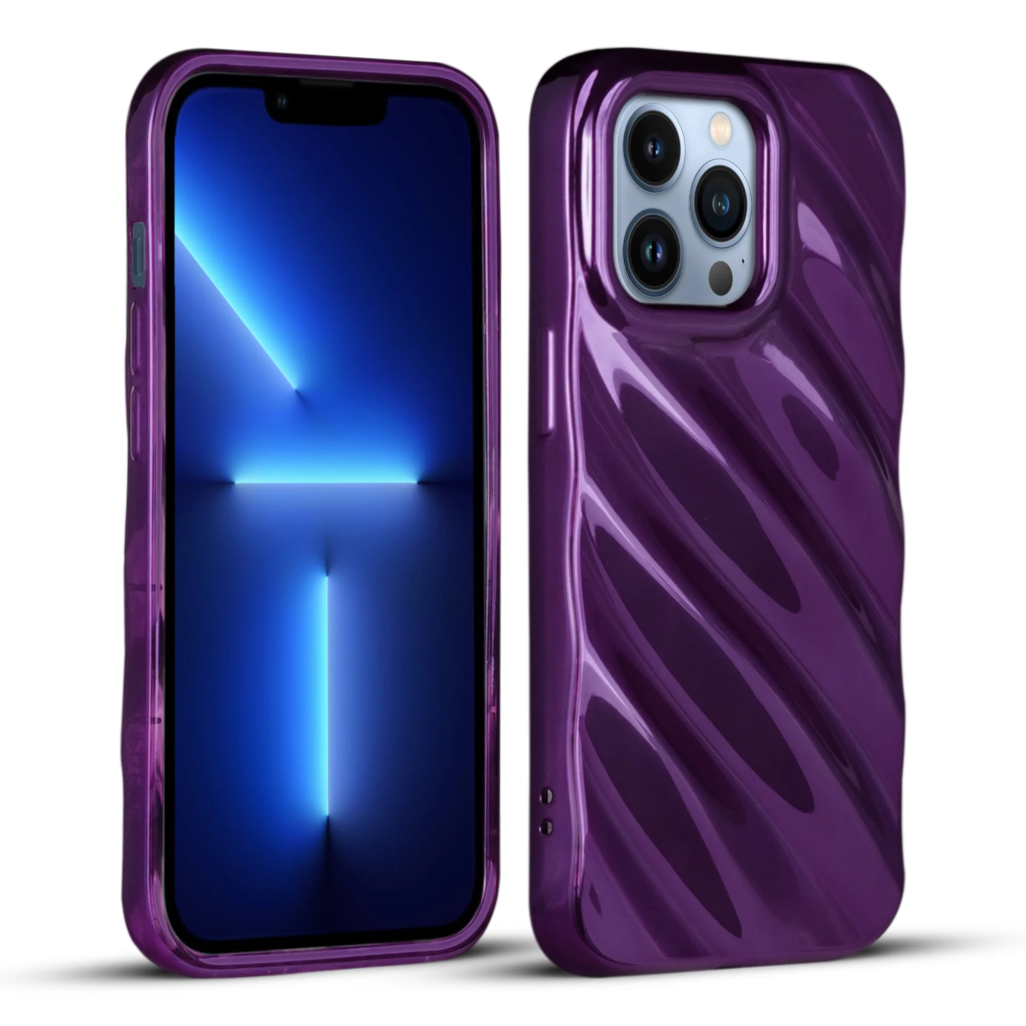 Wave Shiny Back Case for Apple iPhone 13 Pro - Image 16