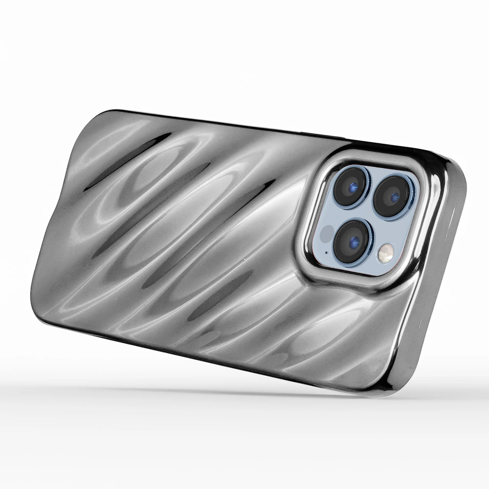 Wave Shiny Back Case for Apple iPhone 13 Pro - Image 34