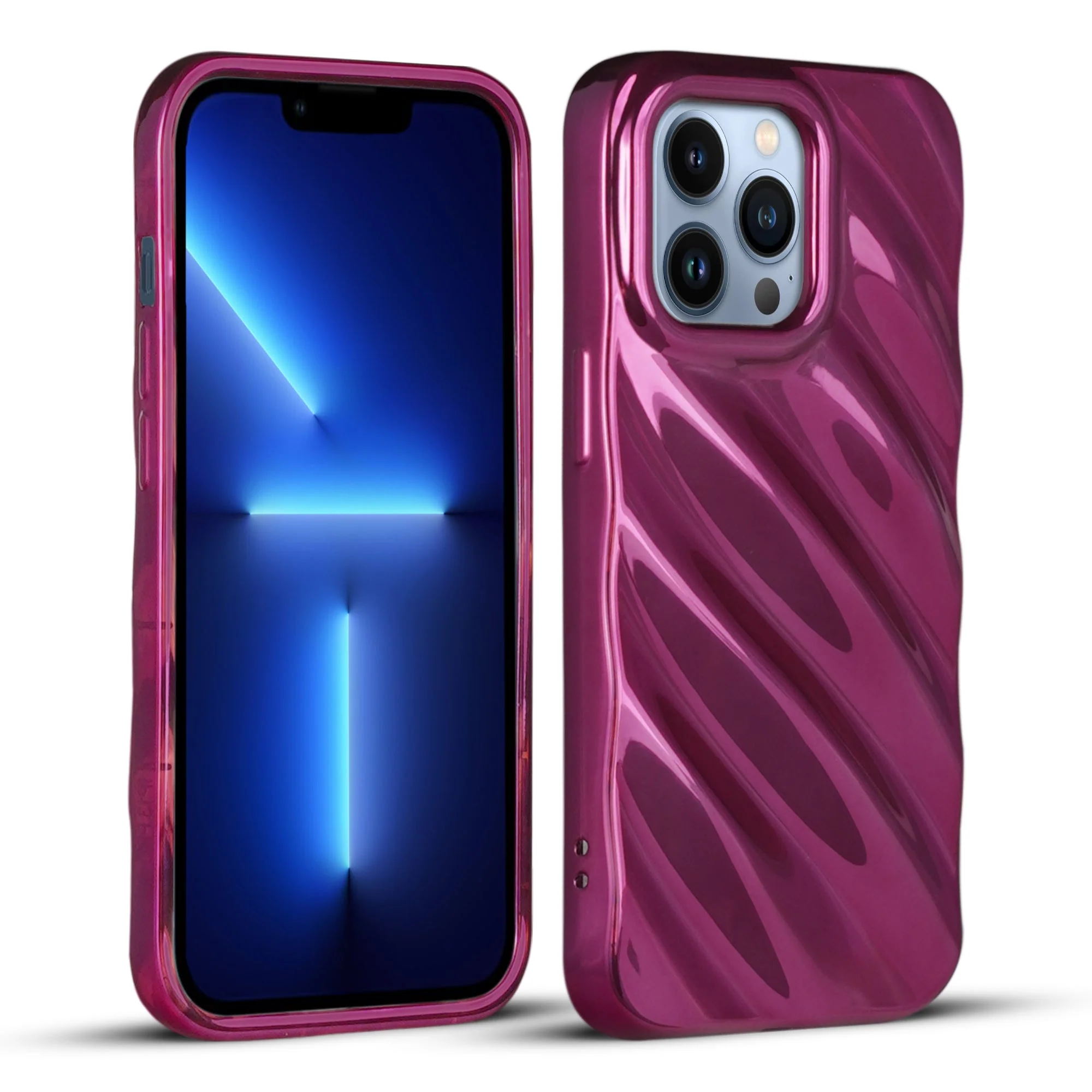 Wave Shiny Back Case for Apple iPhone 13 Pro Max - Image 27