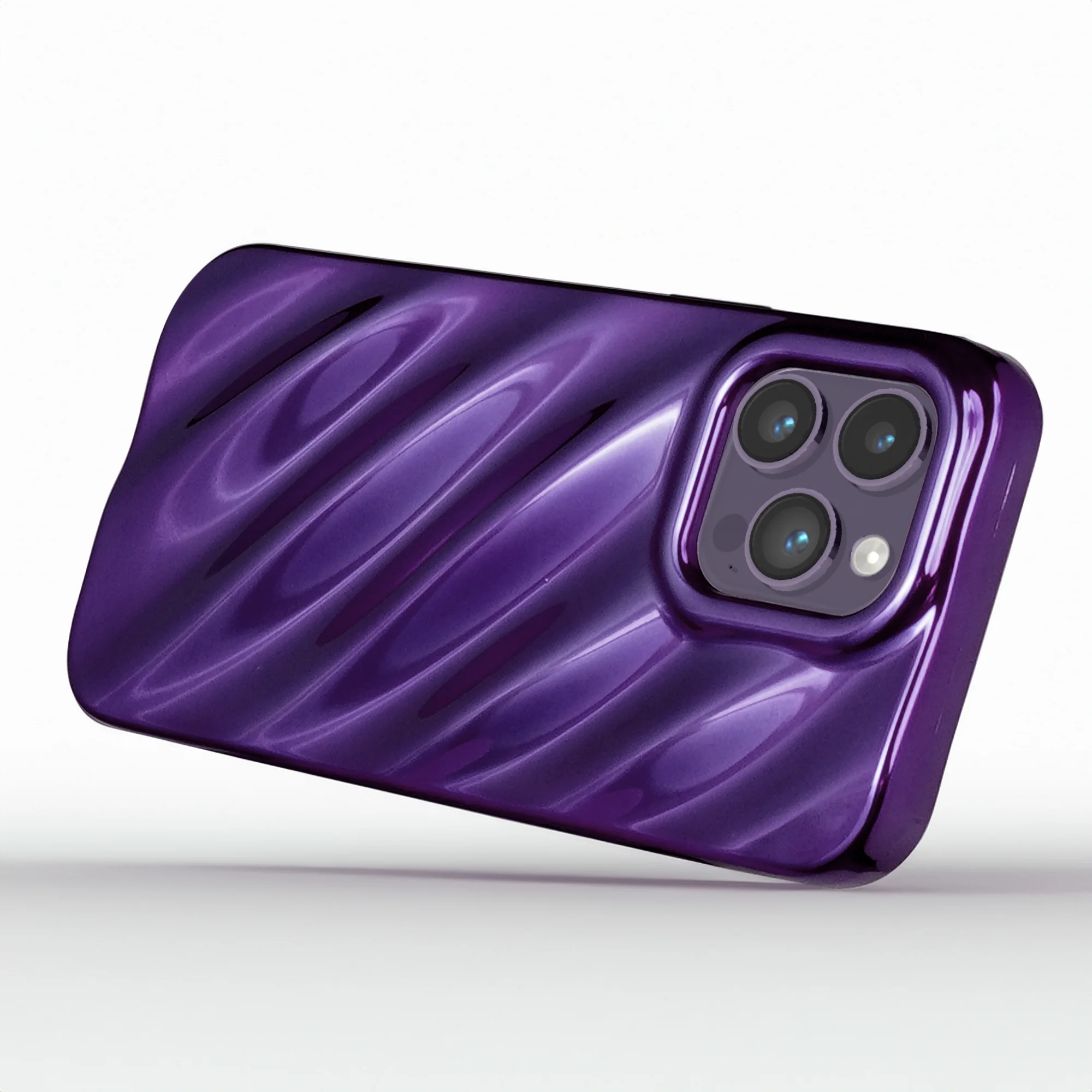 Wave Shiny Back Case for Apple iPhone 14 Pro - Image 22