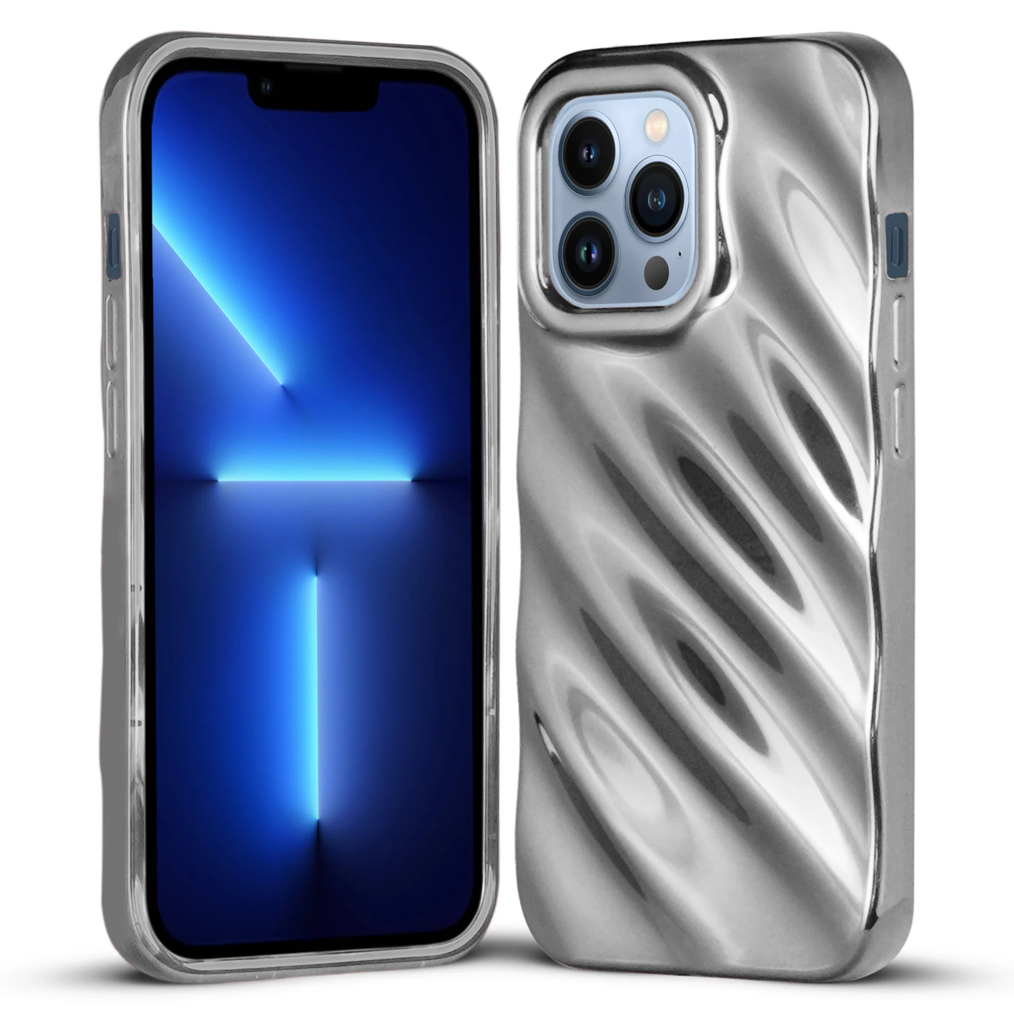 Wave Shiny Back Case for Apple iPhone 14 Pro - Image 25