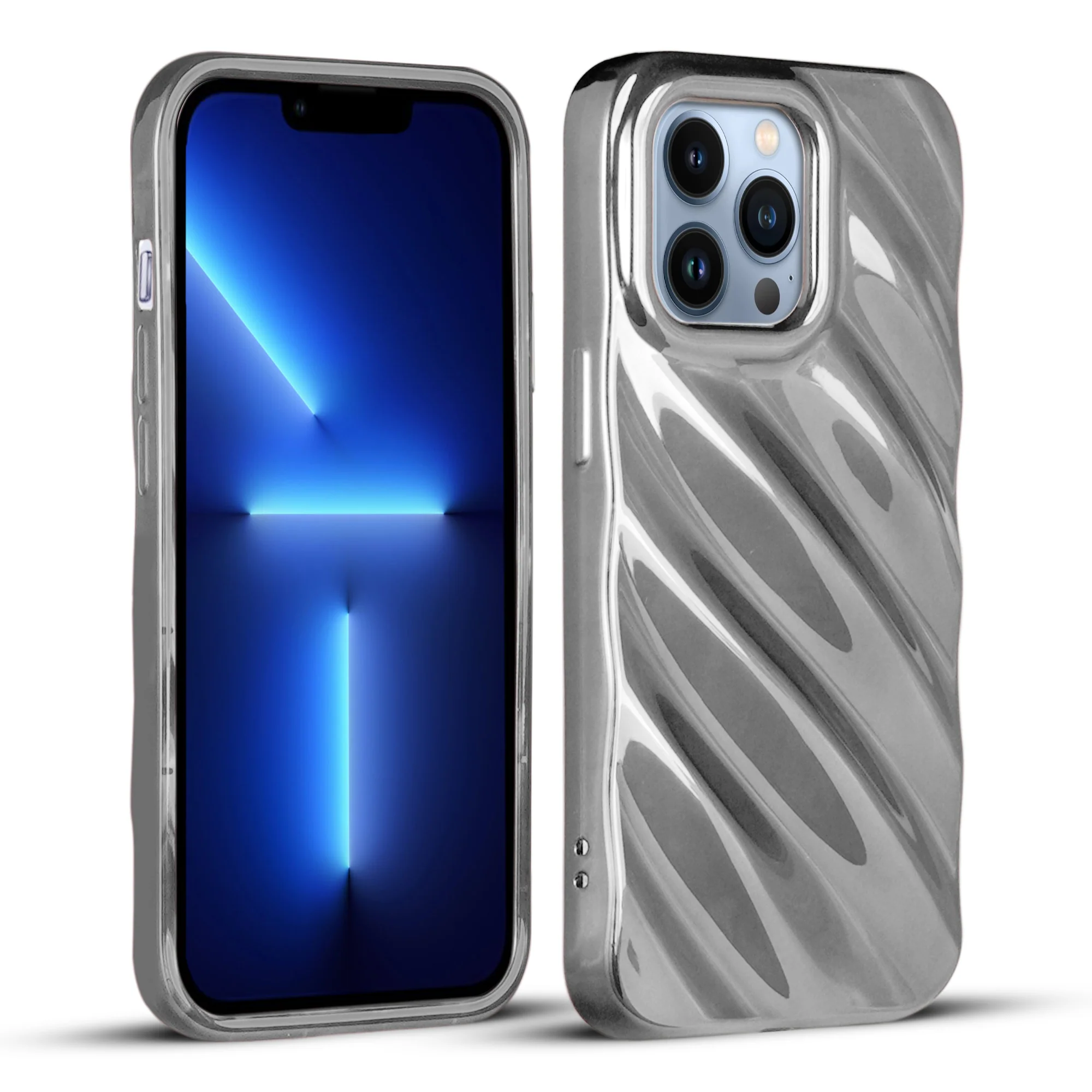 Wave Shiny Back Case for Apple iPhone 14 Pro - Image 26