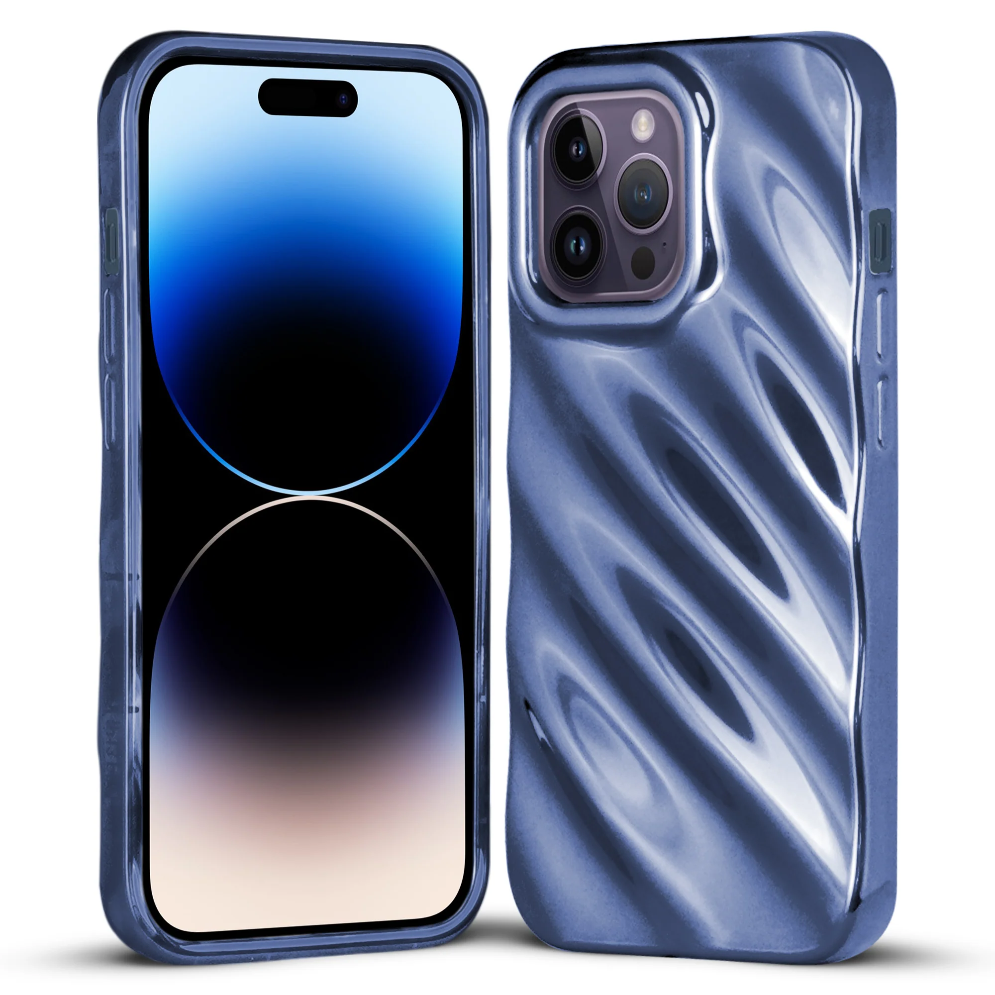 Wave Shiny Back Case for Apple iPhone 14 Pro - Image 7
