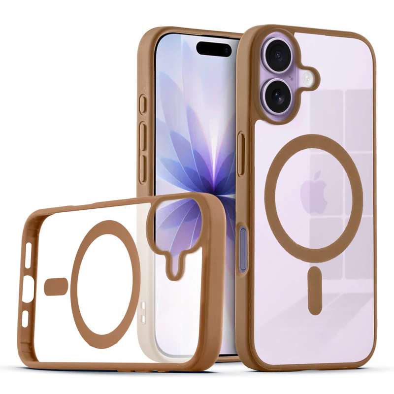 Wireless Charging Support Compatible Transparent Back with Soft Silicone Edge Back Cover For Apple iPhone 17 - Image 7