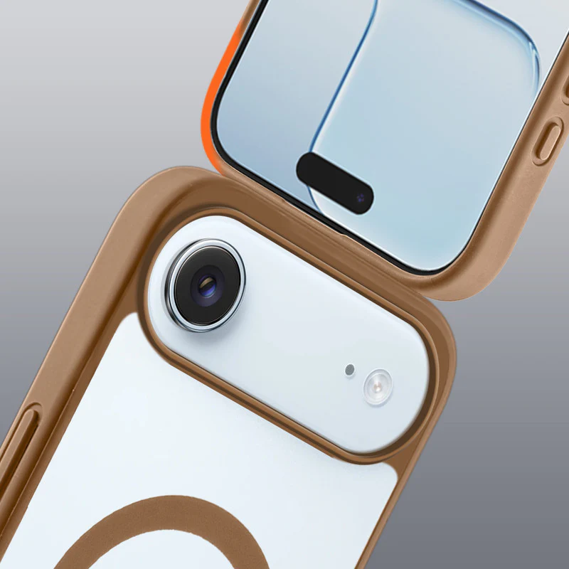 Wireless Charging Support Compatible Transparent Back with Soft Silicone Edge Back Cover For Apple iPhone 17 Air - Image 12